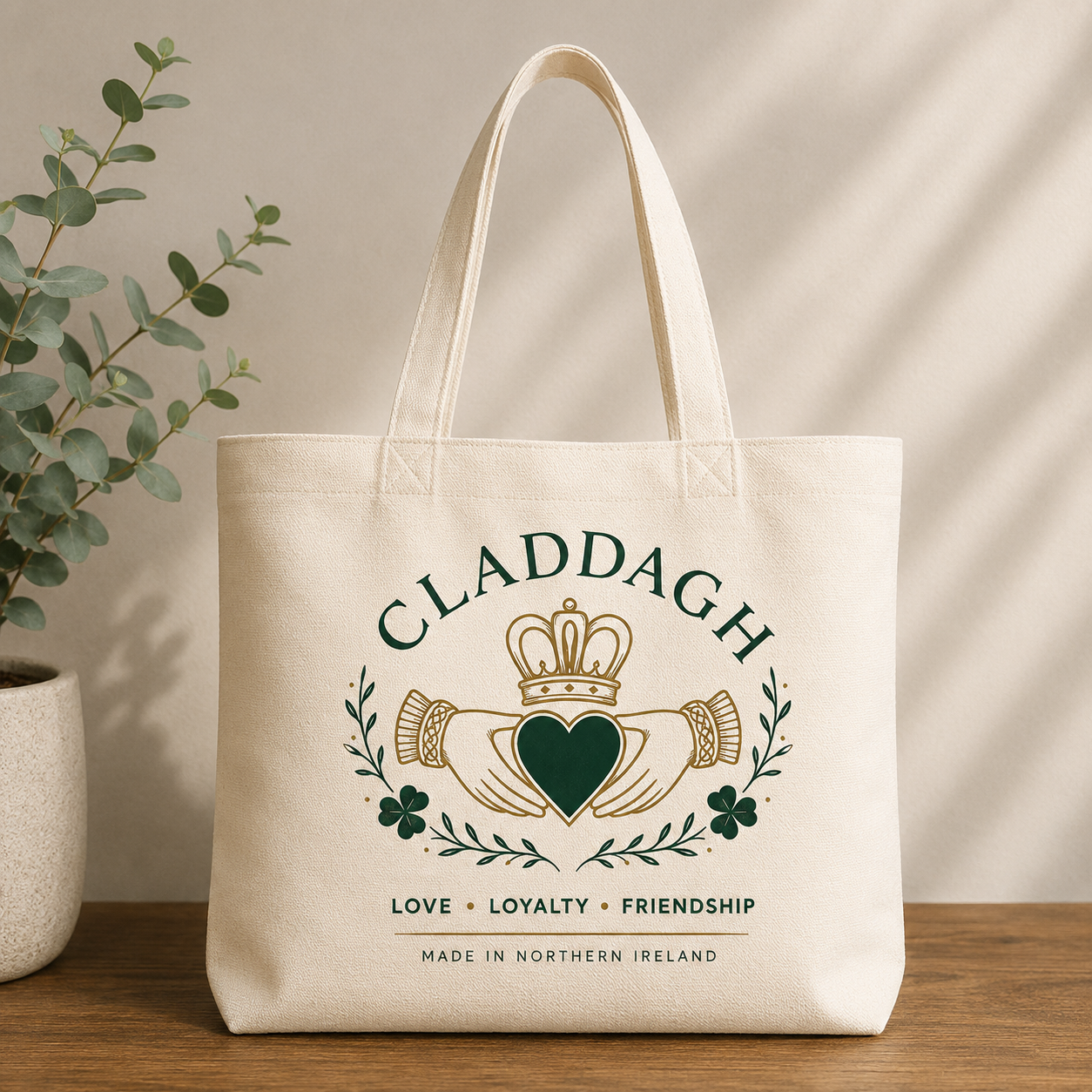 Claddagh Tote Bag